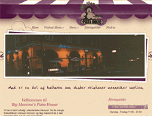 Tablet Screenshot of bigmamma-pizzahouse.dk